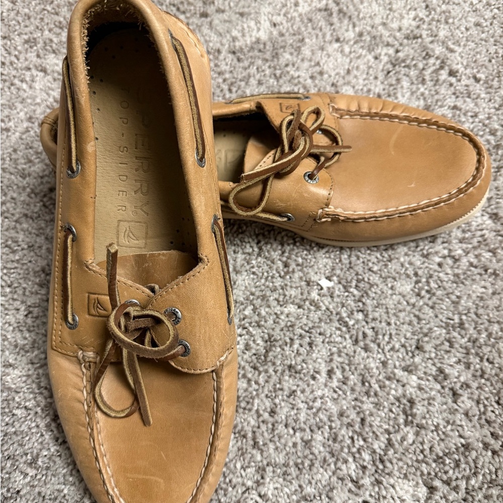 Sperry Men's Light Brown Boat Shoes